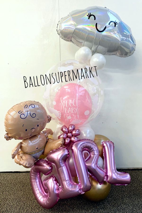 Deko-Baby-Girl-Geburt-Geschenk